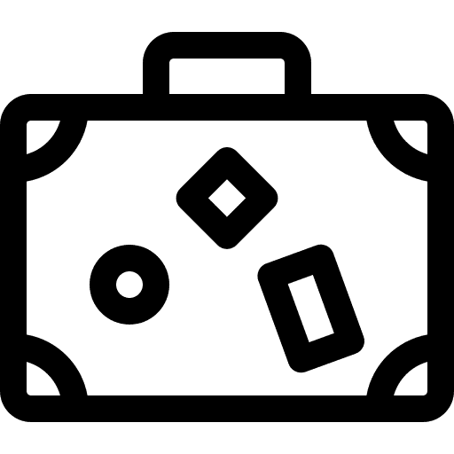travel bag icon