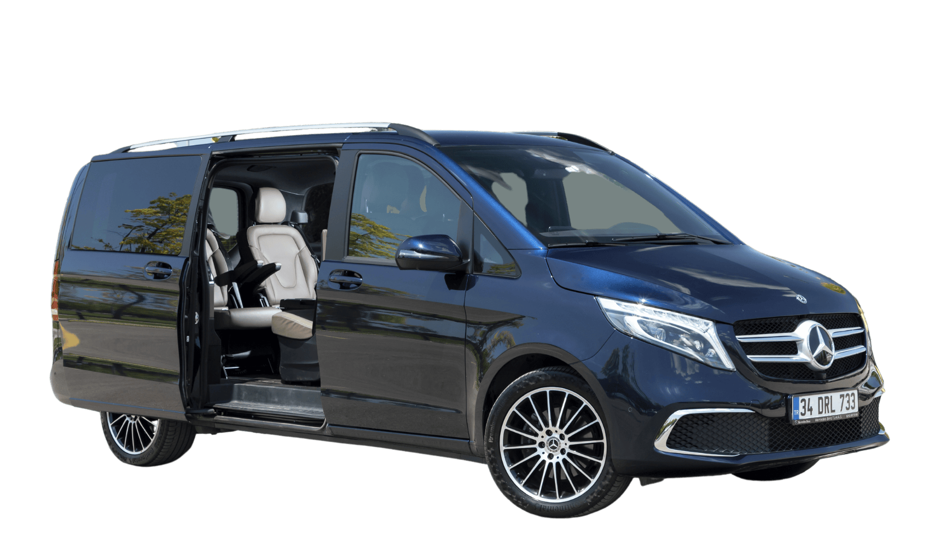one of many loyal transfers vans